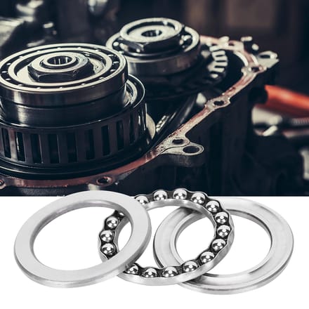 5 pièces 51107 Roulement axial à billes de butée d'avion Précis Faible bruit Accessoire Matériel Industriel
