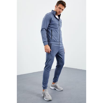 Heren Scuba Brei Sweatshirt en Broeken Set