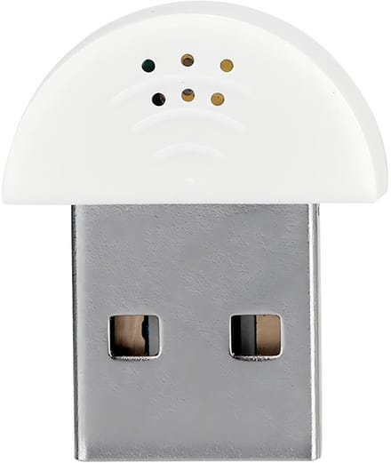 Allecto - Mini-Microfoon - USB Microfoon - Compact en Portable - Desktop Microfoon - Plug-and-play - Geschikt voor Computer en Laptop
