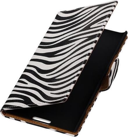 Zebra Booktype Nokia Lumia 920 Wallet Cover Hoesje