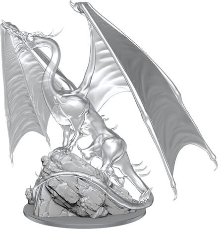 D&D Nolzur's Marvelous Miniatures Young Emerald Dragon
