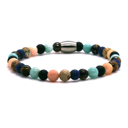 IbizaMen - Heren armband color 6mm
