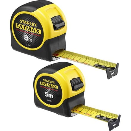 STANLEY FATMAX Rolbandmaat Blade Armor 8M + 5M Duopack - FMHT31725-0