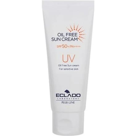 ECLADO UV Olievrije Zonnebrandcrème 70g SPF50+ white