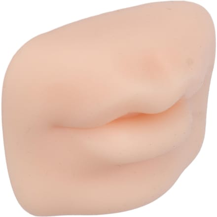 Siliconen Lip Model 3D Semi-Permanente Zachte Microblading Realistisch Lip Piercing Oefenmodel beige