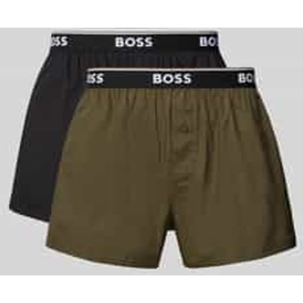 Loose fit boxershorts in set van 2 model '2P BOXER SHORTS EW'