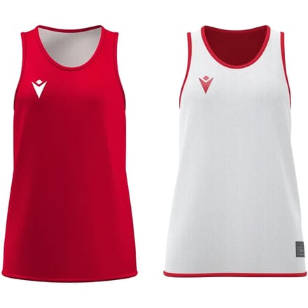 Macron F500 Reversible Shirt Dames - Rood / Wit | Maat: S