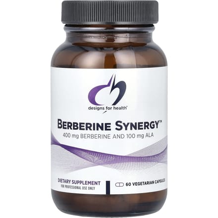 Designs For Health, Berberine Synergy™, 60 Vegetarische Capsules