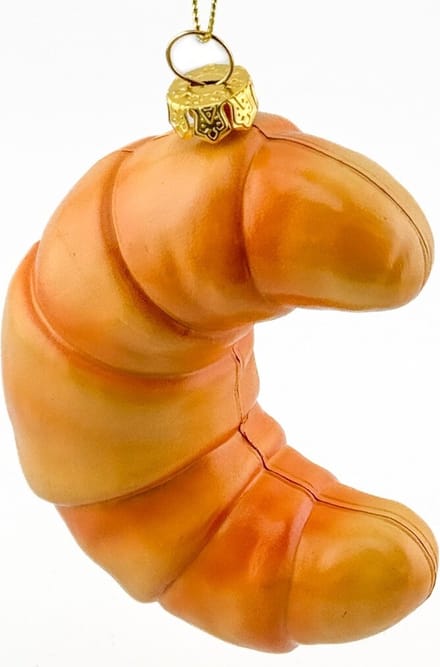 Kerstbal Hanger Croissant