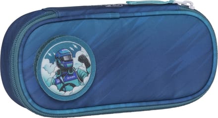 Beckmann etui - ovaal - leeg - Racing green