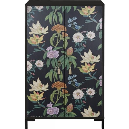Kledingkast Miquel Black Flowers | Really Nice Things