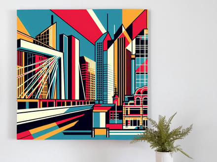 Kunstprint | Wanddecoratie | Canvas | 60 × 60 cm