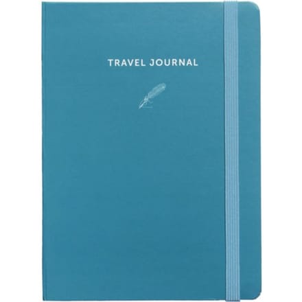 A-journal travel journal, formaat 16 x 21,5 cm, kleur blauw