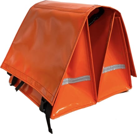 Du Baj large LUXE - Dubbele Fietstas - 45 l - Orange
