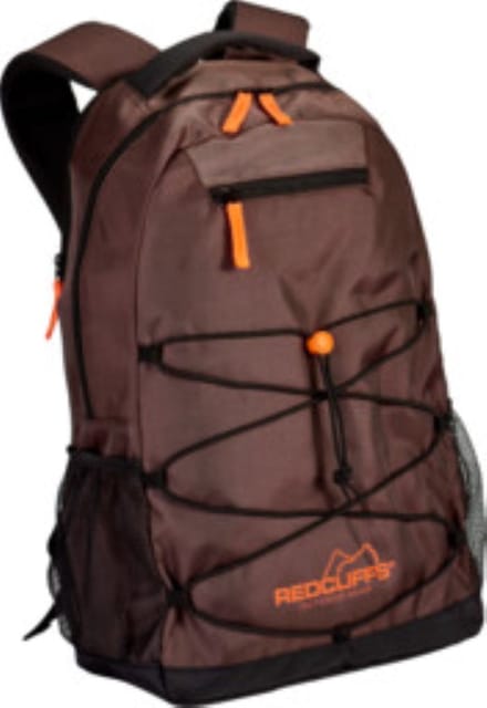 redcliffs - rugzak - 20 liter - bruin - outdoor - 2 compartimenten -
