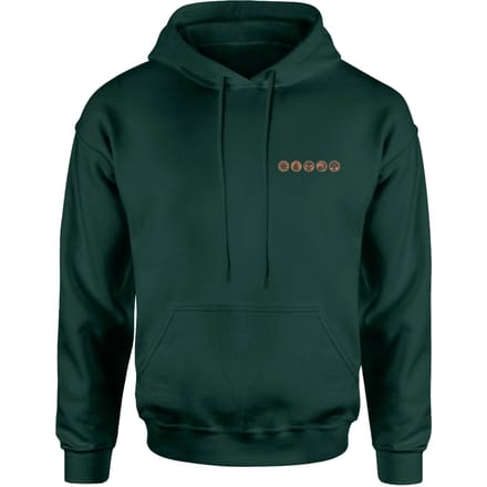 Magic the Gathering Deck Master Unisex Hoodie - Forest Groen - S