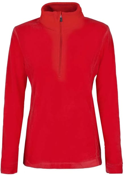 Rock Experience Tempus Fleece Met Halve Rits Rood XL Man