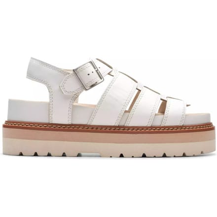 Clarks Orianna Twist - dames sandaal - Wit - maat 41 (EU) 7 (UK)