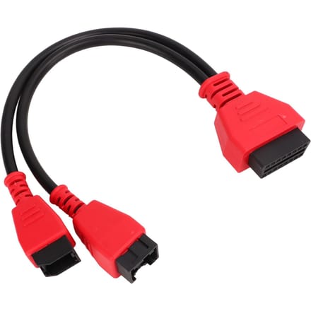 12+8 Pin Diagnostische Connector Kabel Adapter MSCHRY128 Diagnostisch Gereedschap Vervanging voor Chrysler black