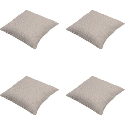 Madison - Sierkussen Richmond - Beige - 50x50x10cm - Set van 4