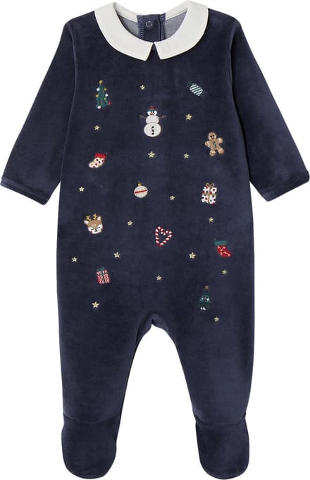 Vertbaudet Kerstpyjama voor baby's