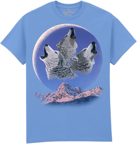 Wolf Wolven Harmony Wolves The Coloured House T-shirt M