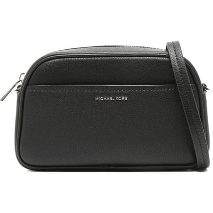 Michael Kors Jet Set Crossbodytas Kleine Dames - Leer - Zwart