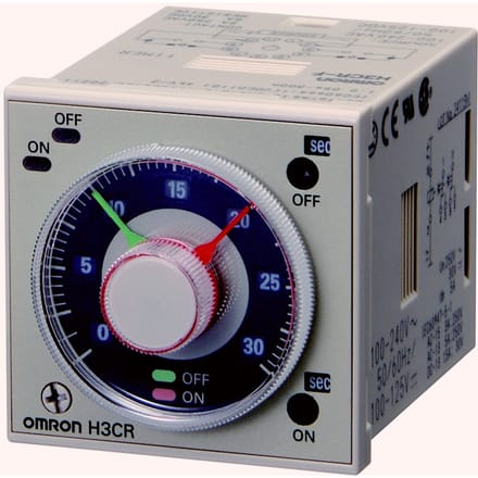 Omron H3CR-F8 Duale Modus Timer Relais 48x48mm - H3CR8004A