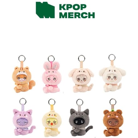 ATEEZ - [ANITEEZ IN COLOR] TINY Pluche Sleutelhanger HETmongi white
