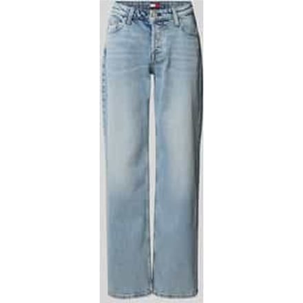 straight fit jeans van katoenmix model 'SOPHIE'