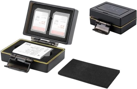 Dailygoods - Multifunctionele Camera-accu en SD-kaartcase