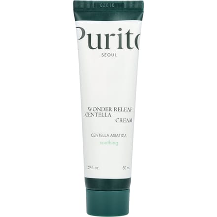 Purito, Crème Wonder Leaf Centella asiatica, 1,69 fl oz (50 ml) white