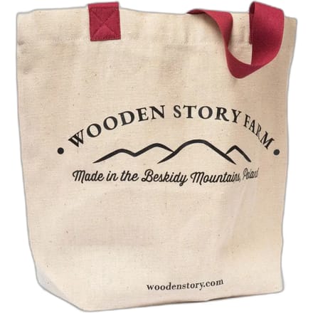 Houten speelgoed boodschappentas Wooden Story