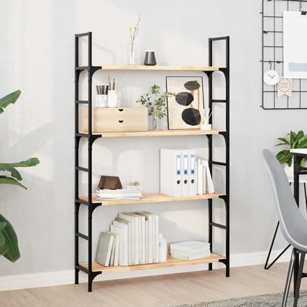 vidaXL - Wandschap - zwevend - 80x20x2 - cm - onbehandeld - massief - acaciahout