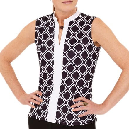 Func Factory dames Polo Zoe mouwloos chain maat 36