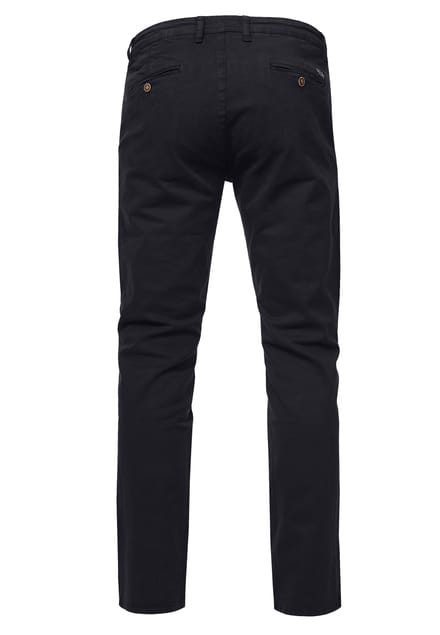 Chino broek "MARSU" regular fit katoen stretch