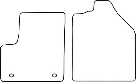 Automatten | Mattenset Ford Transit Connect - 2002 - 2014