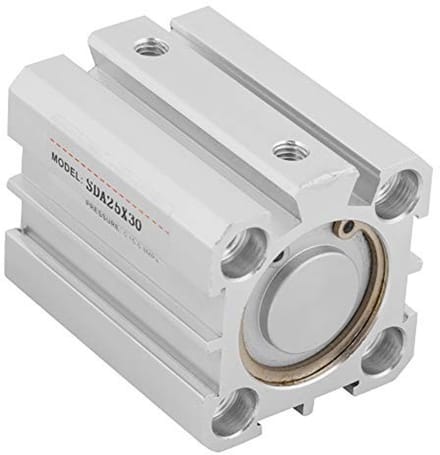 SDA 25x30 luchtcilinder - Compact aluminium, dubbele afdichtingsstructuur - Pneumatische cilinder met 25 mm ID 30 mm slag .