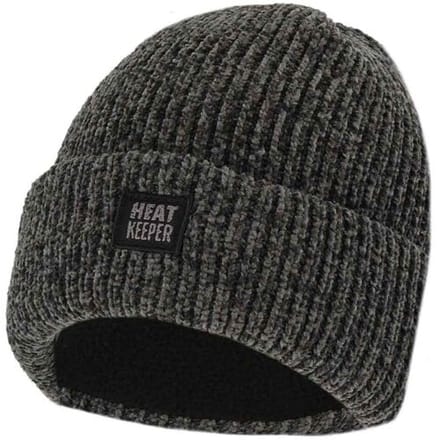 Heatkeeper Dames Thermo Muts Chenille Dark Grey