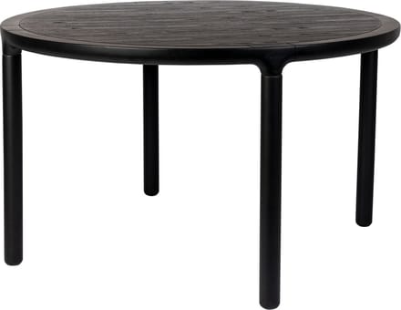 Zuiver Storm Eettafel Rond 128 cm Hout Zwart