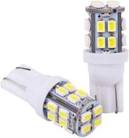 T10 - 24 volt - 3014 - 20 smd - Wit