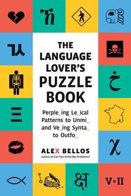 Alex Bellos Puzzle Books-The Language Lover's Puzzle Book