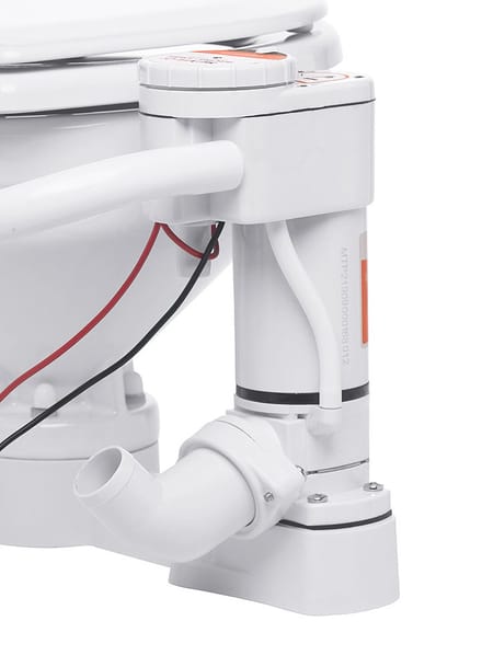 Ombouwset elektrisch toilet
