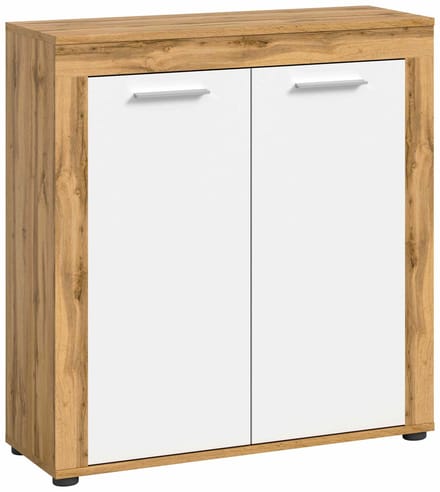Jam highboard wit melamine Wotan eiken NB - 35x80x88cm