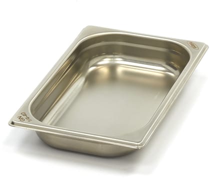 Gastronorm Bak - 1/4 GN - 4 cm Diep - RVS