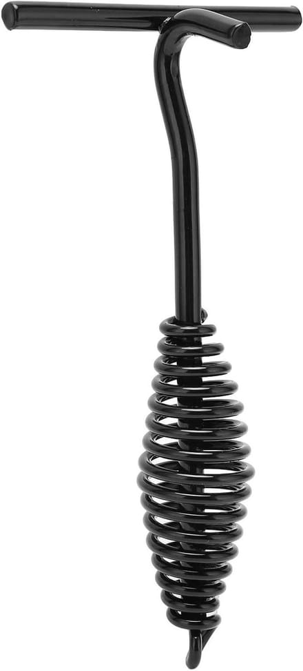 Deksellifter - Deksel lifter - Dutch Oven Gebruik - Spiraalgreep - 26 cm - Zwart