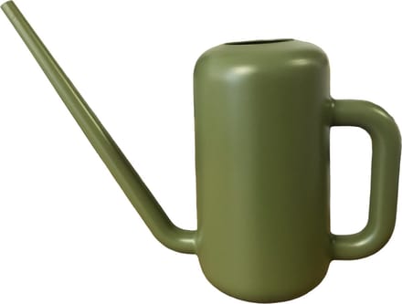 Gieter - Pilea - kunststof - 1,8 liter - Olijfgroen