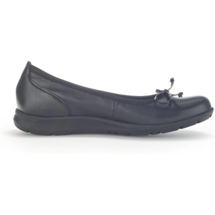 Gabor 24.171.27 - dames ballerina - Zwart - maat 41 (EU) 7.5 (UK)