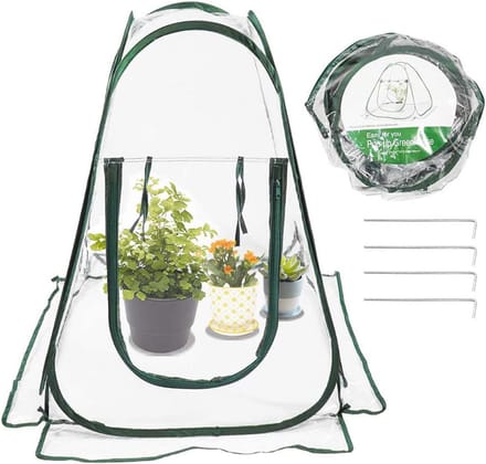 Mini Pop Up Kas voor Planten - Bescherming tegen Weer en Insecten