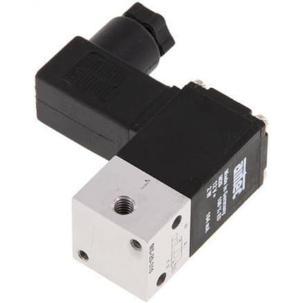3/2 M5 NC Magneetventiel 12V DC -0.95-8bar/-13.2-112psi Airtec